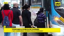 Choferes de colectivo posponen huelga anunciada para el 25 y 26 de septiembre