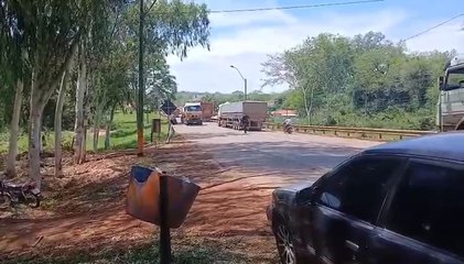 Indígenas despejan ruta PY05 en Yby Yaú