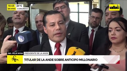 Anticipo por transformadores no entregados: “para nosotros es un perjuicio” dice titular de ANDE