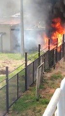 Un principio de incendio en el Aeropuerto Silvio Pettirossi