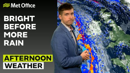 Met Office Wednesday Afternoon Weather Forecast UK - 03/12/2025