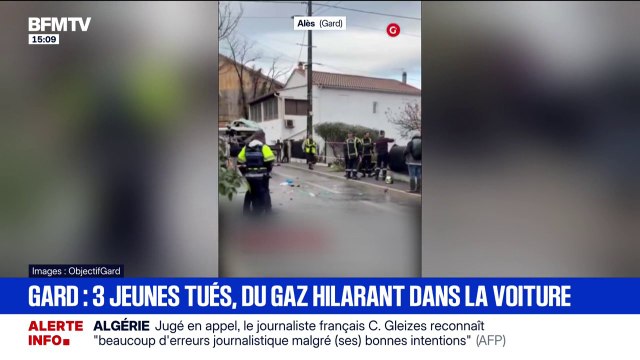 Accident de voiture mortel dans le Gard: Manifestement, le véhicule a glissé sur la chaussée , explique le procureur d'Alès