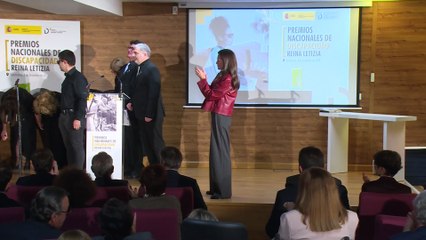 La reina Letizia entrega los premios del Patronato de Discapacidad en Salamanca