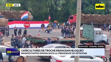Cañicultores endurecen protesta: situación se hace incontrolable, dice dirigente