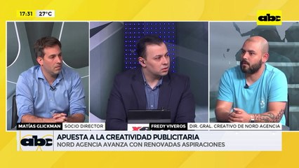 ABC Negocios: Nord Agencia, una apuesta a la creatividad publicitaria - Entrevista a Matías Glickman y Fredy Viveros
