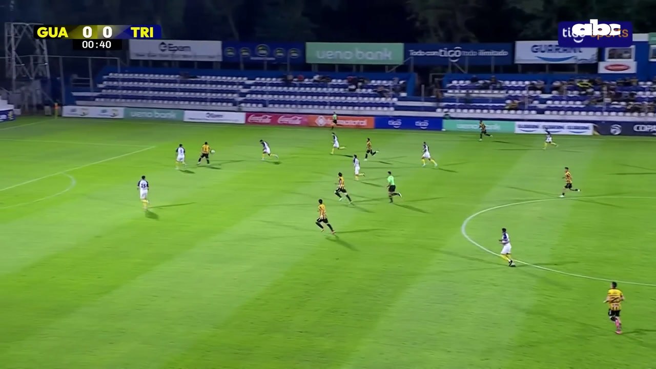 Guaraní y Sportivo Trinidense igualaron 0-0 por la fecha 3 del torneo Clausura 2025