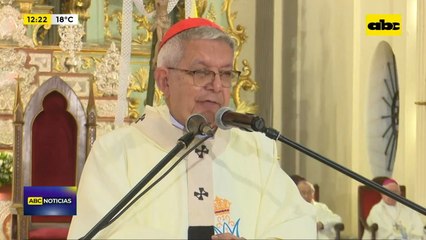 Cardenal envía mensaje a las autoridades con un Santiago Peña ausente en el tedeum por Asunción