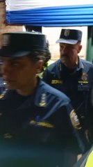 Decano de Derecho UNA salió escoltado por la Policía en medio de protesta estudiantil