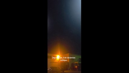 Captan objetos extraños en el cielo de Tegucigalpa
