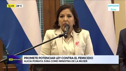 Alicia Pomata, nueva ministra de la mujer: “quiero decirle a las mujeres que estoy de su lado”