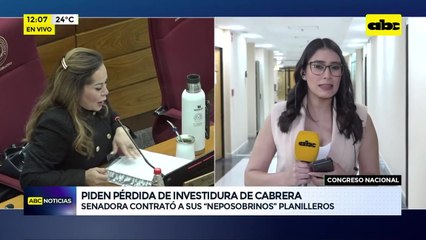 “Neposobrinos”: Amarilla pide pérdida de investidura de Noelia Cabrera y Bachi anuncia sumario