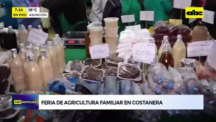 Nueva edición de la Feria de la Agricultura Familiar en la Costanera de Asunción