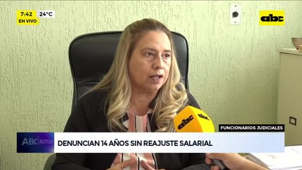 Funcionarios judiciales exigen reajuste salarial y podrían ir a paro