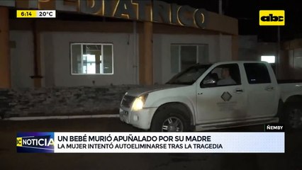 Tragedia en Ñemby: joven madre mató a su hijo e intentó autoeliminarse