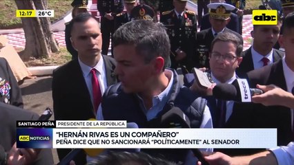 Santiago Peña y su posición frente a los casos de Hernán Rivas, Yamy Nal y Chaqueñito
