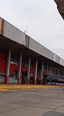 Fuertes vientos causaron destrozos en Estación de Buses de Asunción