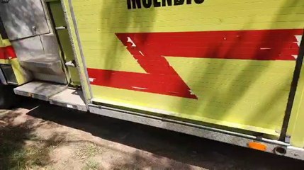 Incendio En Depósito De Contenedores