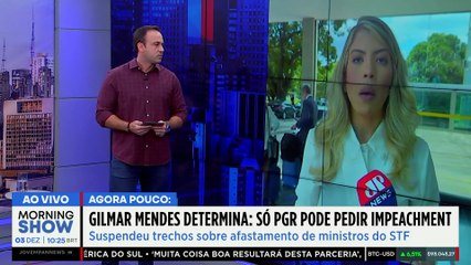 Gilmar Mendes BLINDA STF? Medida DETERMINA que só PGR pode pedir IMPEACHMENT