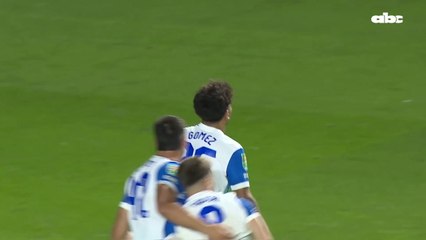 El gol de Diego Gómez en el triunfo del Brighton en la Copa de la Liga 2025
