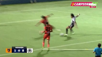 Renzo Carballo anotó en la goleada 8-1 de Diriangén contra Rancho Santana