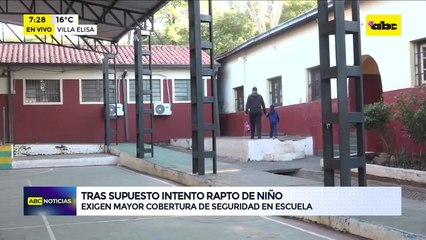 Susto en escuela tras presunto intento de rapto de un niño de siete años