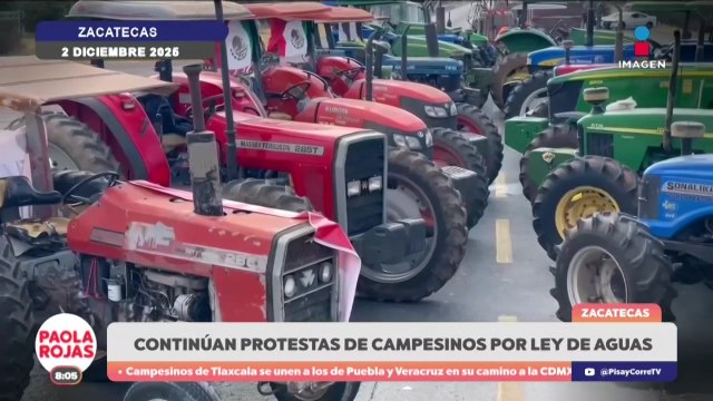 Siguen bloqueos del Frente por el Campo en Zacatecas | DPC con Paola Rojas