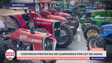 Siguen bloqueos del Frente por el Campo en Zacatecas | DPC con Paola Rojas