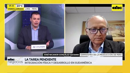 ABC Negocios - Entrevista a José Nicanor Gonzáles Quijano, exministro de la Producción de Perú
