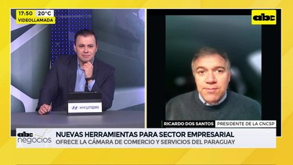ABC Negocios - Entrevista a Ricardo Dos Santos, presidente de la Cámara Nacional de Comercio y Servicios de Paraguay