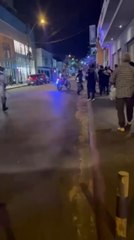 Video completo del momento en que Lince choca contra manifestantes