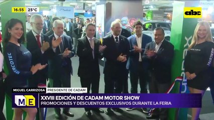 Arrancó la 28º edición de Cadam Motor Show: “tenemos que apostar al Paraguay sostenible”