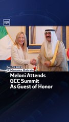 Meloni Attends GCC Summit As Guest of Honor