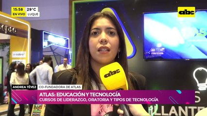 Ensiestados en la Expo Capasu - Atlas: educación y tecnología