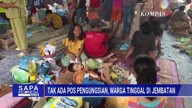 Tak Ada Pos Pengungsian Banjir, Warga Aceh Tamiang Tinggal di Jembatan | SAPA MALAM
