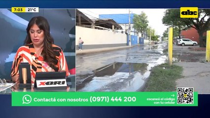 Deplorable estado de calles en barrios de Asunción