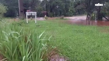 Desborde De Arroyos Sobre Ruta D02