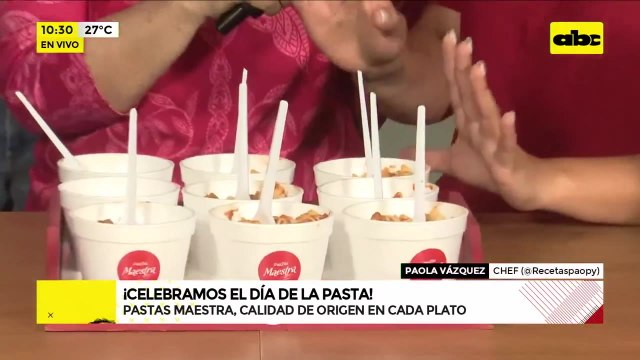 Celebramos anticipadamente el Día de la Pasta de la mano de Pastas Maestra