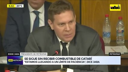 Combustible catarí: titular de Petropar dice que se acabó la paciencia y ya no darán prórrogas