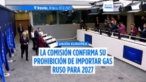 Análisis: Los detalles del acuerdo sobre la prohibición de gas ruso en la Unión Europea