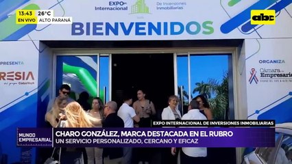Expo Internacional de Inversiones Inmobiliarias: Charo González, marca destacada en el rubro