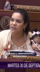 Johanna Ortega sesionó en Diputados con su hija en brazos