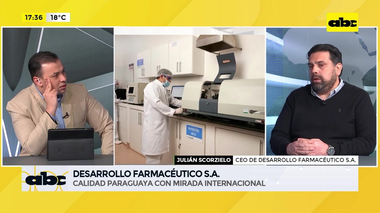 ABC Negocios - Entrevista a Julián Scorzielo, CEO de Desarrollo Farmacéutico S.A.