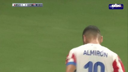 El gol de Miguel Almirón para el 1-0 de Paraguay vs. Japón