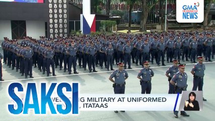 Suweldo ng military at uniformed personnel, itataas | Saksi