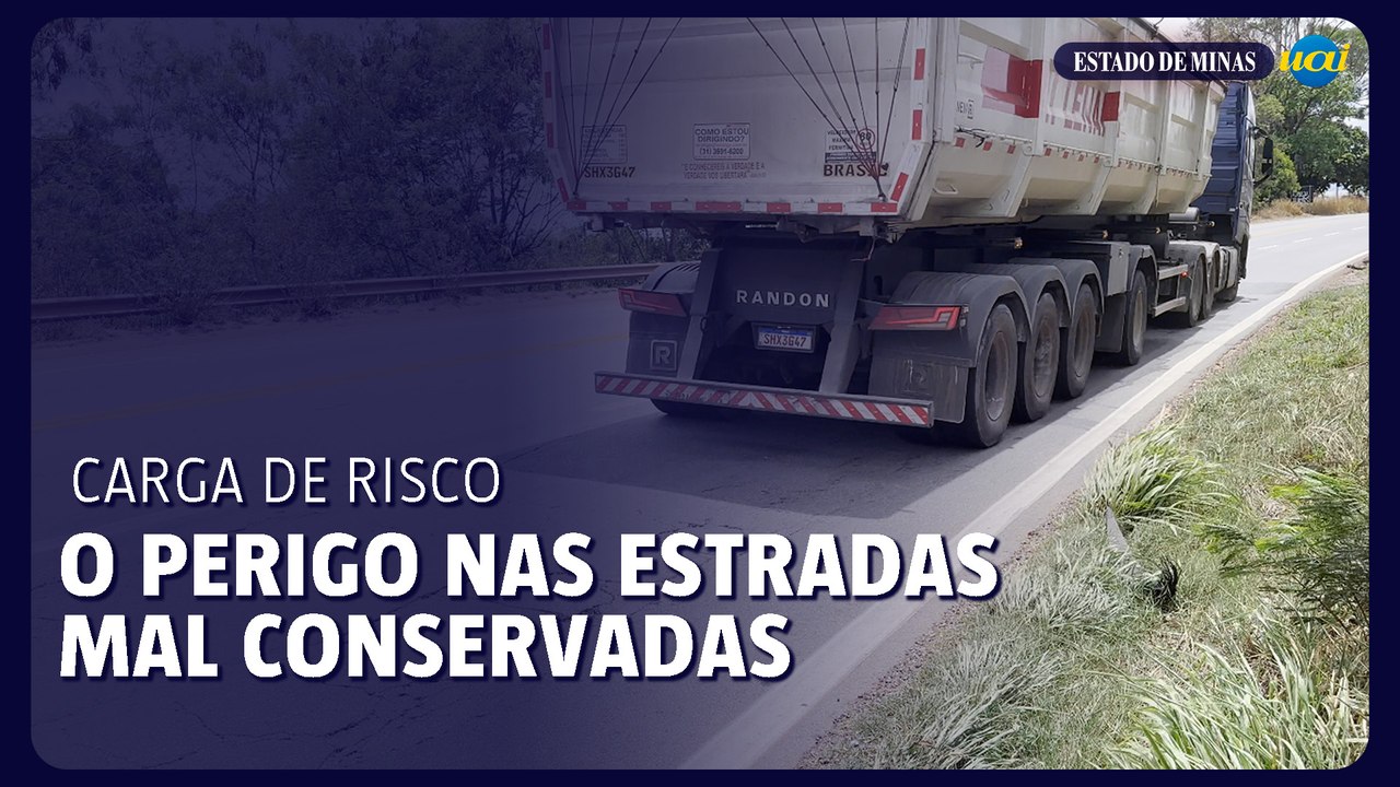 Carga de risco excesso de velocidade nas estradas