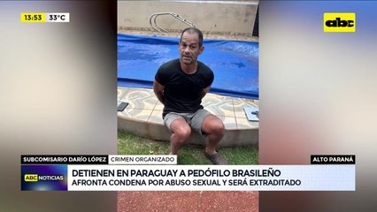 Brasileño condenado a 26 años de prisión vivía en una casa alquilada en Paraguay