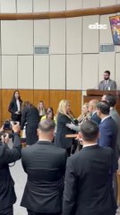 Adela Mercado fue homenajeada en el Congreso Nacional