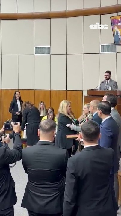 Adela Mercado fue homenajeada en el Congreso Nacional