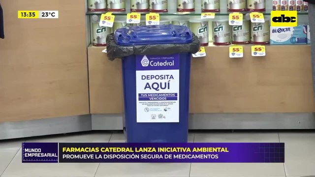 Farmacia Catedral promueve la disposición segura de fármacos