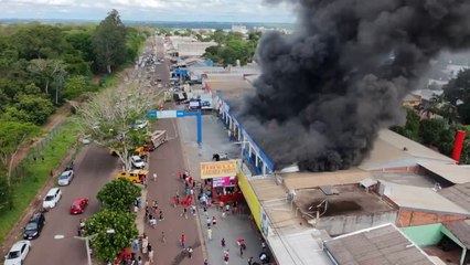 Incendio En Saltos Del Guairá